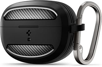 Spigen Rugged Armor Case Compatible with Bose Ultra Open Earbuds (2024) - Black