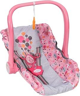 BABY born 832424 Comfort Seat-Multi-Purpose Accessory can be Used, Carrier, a Rocker or a car Fits Dolls up to 43cm-Suitable for Children Aged 3+ years-832424