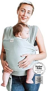 Baby Sling Wrap Newborn to Toddler Carrier, Stretchy Baby Wraps - Baby Sling Safety Tested, Hands-Free Baby Wrap Carrier, Newborn Sling - Baby Carrier (Sage)