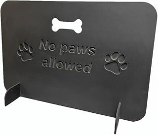 Wooden Pet Stopper, Dog Barrier Gate for Stairs, Dog Stopper for Stairs, very easy setup (Black, 51cm x 75cm)