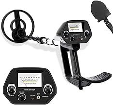 DeeAWai Metal Detectors for Kids Adults - Beginner Waterproof Metal Detector with 20cm Coil - Lightweight Kids Metal Detectors with Adjustable Stem
