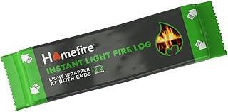 HOMEFIRE SMOKELESS FIRE LOG INSTANT LIGHT 2/3 HRS