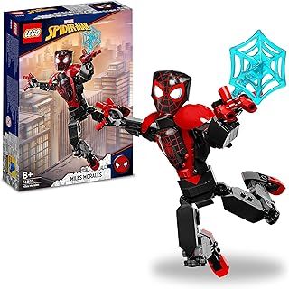 LEGO 76225 Marvel Miles Morales Figure Set, Fully Articulated Spider-Man Action Toy, Super Hero Movie Collectible, Birthday Gift Idea for Kids