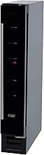 Russell Hobbs RHBI7WC1 7 Freestanding or Integrated Wine/Drinks Cooler, 7 bottle capacity, Black Glass