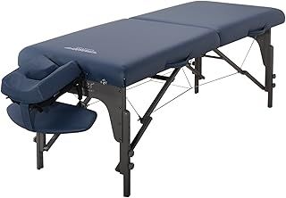 Master Massage 71cm Montclair Pro Portable Massage Table Massage Couch Package, Memory Foam Cushioning, Reiki Panels, Shiatsu Cable Release- Tattoo Table, Spa Bed, Facial Bed