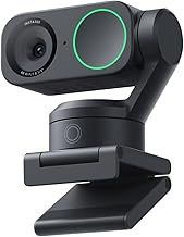 Insta360 Link 2 Standard Bundle - PTZ 4K Webcam for PC/Mac, 1/2" Sensor, AI Tracking, HDR, AI Noise-Canceling Mic, Gesture Control for Streaming, Video Calls, Works with Zoom, Teams & More