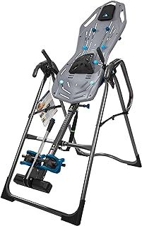 TEETER FitSpine X3 Inversion Table for Back Pain Relief, Deluxe Easy-Reach Ankle Lock, FDA Registered, UL Safety Certified, 136 kg Capacity