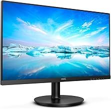 Philips 222V8LA - 22 inch FHD Monitor, 75Hz, 4ms, VA, Speakers, Flickerfree (1920 x 1080, 250 cd/m², HDMI / DP / VGA )