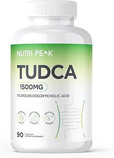 Max Strength TUDCA | 1500MG | 90 Capsules | Liver Detox & Repair | Promotes Healthy Bile Production, Improves Digestion & Strengthens Immune System