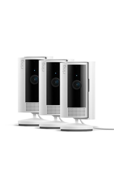 Ring Indoor Camera (2nd Gen) | Plug-In Pet Security Camera | 1080p HD, Two-Way Talk, Wifi, Privacy Cover, DIY, alternative to CCTV system | 30-day free trial of Ring Subscription | 3 Cameras