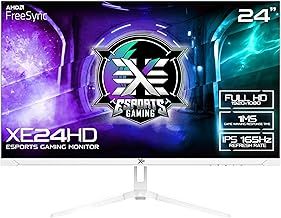 𝗫= 23.8 Inch Gaming Monitor • FHD 1920 x 1080p Monitor • 165Hz • 1ms MPRT • IPS Panel • G-Sync/FreeSync • HDMI - DisplayPort • Tilt Adjustable • VESA Mountable (XE24HD-W | White)