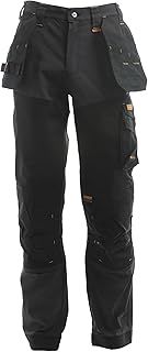 Dewalt Memphis Stretch Trouser 34W 29L Black/Grey
