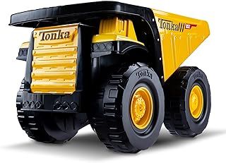 Tonka Steel Classics | Toughest Mighty Dump Truck | Kids Construction Toys for Boys and Girls, Vehicle Toys for Creative Play, Motor Skill Development for Kids Ages 3+ | Basic Fun 06089 FFP