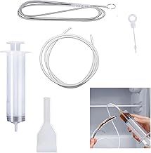 Fridge Dredger and Cleaning Set,Fridge Drain Hole Cleaning Tool,Fridge Emptying Dredger and Cleaning Set,Refrigerator Hole Blockage Unblocker Kit,Reusable Pipe Blocked Dredging Cleaner,Sink Unclogger