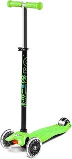 Micro Scooters | Maxi Micro LED Children's Scooter | Handlebar Adjustable | 3 Wheel Scooter | Boys & Girls | 5-12yrs