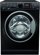 Hotpoint NDB 9635 BS UK Freestanding 9/6 kg Washer Dryer, rpm, Black