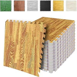 Eva Foam Mats Interlocking Gym Flooring Puzzle Exercise Mats Non-Slip Rubber Cushion Floor Tiles Interlocking Eva Mat Gym Workout Tiles (60x60cm) 24" x 24"