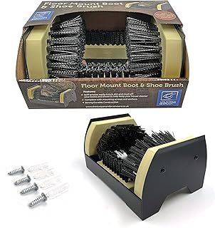 Heavy Duty Door Step Boot Scraper Brush Cleaner Mat - Removes Mud and Dirt from Shoes Walking Boots Wellys/Wellingtons etc. by The Dustpan and Brush Store ®