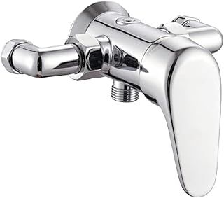 Cruze, BT3918, Chrome, Manual Exposed Wall Mounted Shower Mixer Valve, Solid Brass, Modern, Easy to Install, 1-Year Guarantee