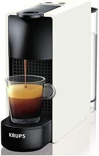 Nespresso YY2912FD Blanche Krups Essenza Mini Pure White Coffee Maker, NC, 1200 W