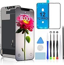 Brinonac for iPhone 5s/SE 2016 Screen Replacement Black Touch Display LCD Digitizer Full Assembly Including Repair Tool and Screen Protector