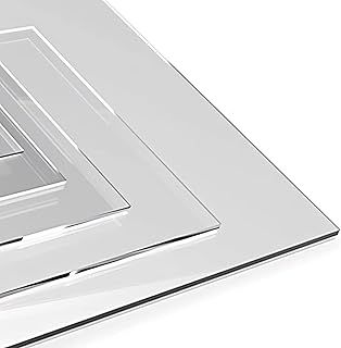 610mm x 610mm 3mm acrylic sheet for greenhouse glass replacement