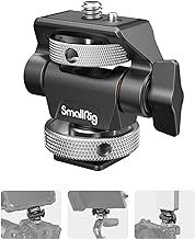 (New Version) SMALLRIG Camera Monitor Mount with Cold Shoe Adapter, 360° Swivel and 180° Tilt Adjustable Monitor Holder with Thumbscrew, Anti-twist Design, Max Payload 2.3kg - 2905B