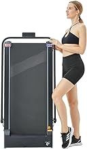 COSMO BUY Under Desk Walking Pad Treadmill With Handle Bar | 2.0 HP | LED Display | Remote Control | 1-10 KmH Speed |Slim Folding Portable Walking Running Machine Treadmill For Home Gym Office Workout