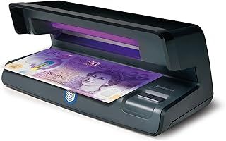 Safescan 50 UV Counterfeit Money Detector that checks banknotes, credit cards and ID's - UV Money Checker For New Notes - Fake Money Note Checker with UV Light - UV Light Money Checker Machine