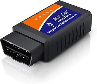 Universal OBD2 Engine Fault Reader Car Scanner, Professional Auto Car Diagnostic Scanner Repair Tool, HD LCD Display Screen, I/M Readiness Smog Check CAN Diagnostic Scan Tool (RED)