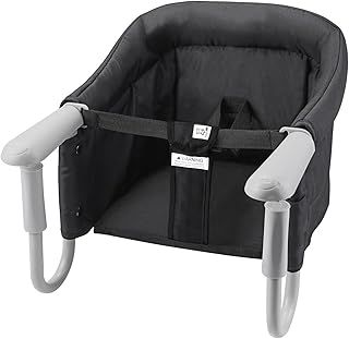 PandaEar Hook On High Chair| Portable Baby Clip On High Chair to Table Table High Chair Baby Eating Chair Booster Seat for Dining, Black