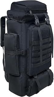 80L 100 Liters Camping Hiking Backpack, Large Survival Hunting Backpack Men, Waterproof Tactical Backpack for Men Women, Lightweight Molle Military Rucksack Outdoor Traveling Daypacks