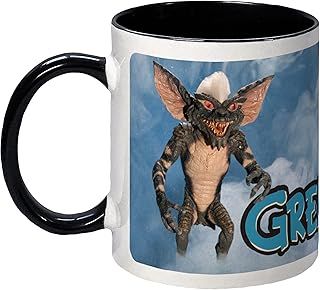 Gremlins Mug. Stripe Classic Retro Kids Movie Mogwai Funky Gift for Him