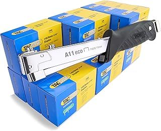 Tacwise 1179 A11 Hammer Tacker with 75,000 140/8mm Staples, Uses Type 140 / 6 - 10 mm Staples
