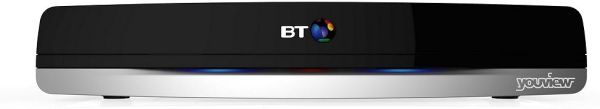 BT Youview+ Set Top Box (500Gb) Recorder with Twin HD Freeview and 7 Day Catch Up TV - no Subscription (Renewed)