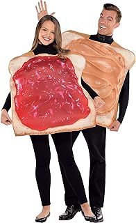 amscan (PKT) Adult PB & Jelly Costume Tunic (Standard)