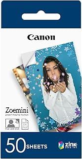 Canon Zink™ Photo Paper - Sticky-Backed 2x3" Photo Paper (50 x Sheets) - Print Phone Photos for Personalised Stickers