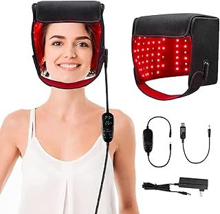 LED Red Light Therapy Hat, 215Pcs Leds 660Nm & 850Nm Near Infrared LED Therapy Device for Hair Loss Promote Hair Fast Regrow Care Cap for Men And Women