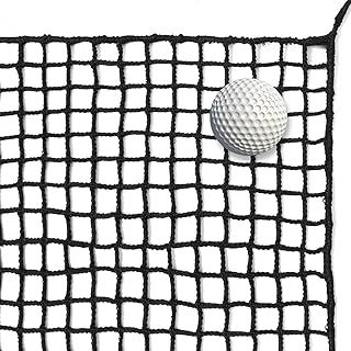 Black Polyester Golf Practice Net, Heavy Duty Golf Ball Hitting Net, Indoor Outdoor Portable Golf Seine Net, Golf Training Net, Adjustable Protective Net for Backyard, Garden