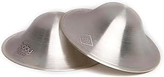 ebebek baby mom 999 Pure Sterling Silver Nursing Cups, Nipple Shields for Soothing Sore Breasts, Nickel-Free, Nursing Mom Newborns, Breastfeeding Breast Shields, Nipple Guards