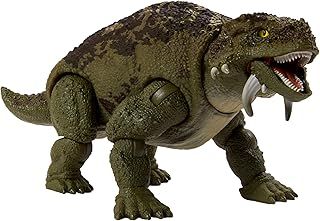 Mattel Jurassic World Hammond Collection Dinosaur Action Figure Scutosaurus, Premium Design with Glass Eyes & 14 Points Articulation, JDJ08