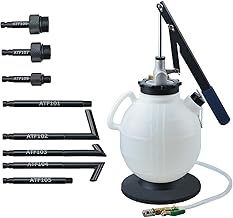 7.5 Liter Manual ATF Refill System Dispenser tools Auto Transmission Fluid Oil and Liquid Filler Pump tools Kit with ATF Filler Adapters