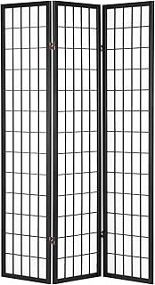 Hartleys Japanese Style Folding Wooden Room Divider - Choice of Size