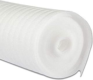 2mm White Foam Underlay for Any Laminate / Real Wood Flooring - 1m x 15m (15m2 Roll Size) - Acoustic / Insulation Underlay by FloorPro®