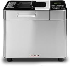 Gastroback Design Advanced Automatic Bread Maker, 18 Programmes, 3 Loaf Sizes, 3 Browning Levels, Makes Bread, Jam, Yoghurt and Ice Cream - 62823