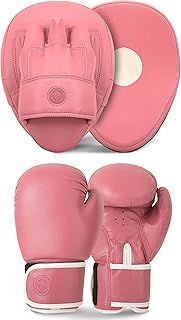 Lions Boxing Set Focus Pads and Gloves Mitts Punch Bag MMA Training Hook & Jab, Men Women Adult Kids Unisex Sparring Martial Arts Karate Fitness Exercise Sets