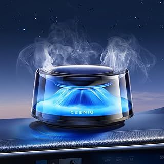 Ceeniu Smart Car Air Fresheners, 2024 Natural Scenic Scent New Smell Car Diffuser, Multi-Sensory Enjoyment, Auto On/Off, Adjustable Intensity, Two Refills Lasting 200+ Hours, Gift for Men & Women