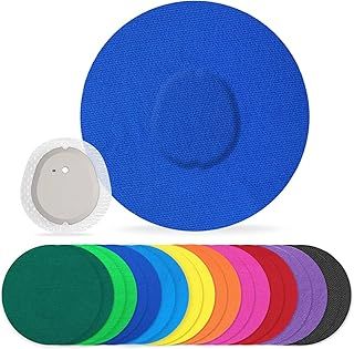 funpatch Dexcom G7 Adhesive Patches Waterproof 20Pack Dexcom G7 Overpatch Flexible Non-Glue Central Full Cover Hypoallergenic & Latex-Free Stelo Patch for 10 Days Long Stay, Multi-Colored