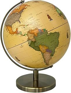 Gleneagles Antique 20cm Globe - Travel Memory Marker Gems. Planet Map Desk Decor. Home Office Gadget