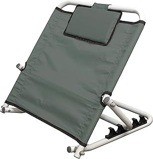Heavy Duty Deluxe Disability Healthcare Adjustable Fabric Bed Back Rest Bed Support in Grey